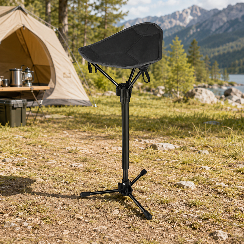 ⛺ 50 % Rabatt! Tragbarer Aluminium-Klapphocker – Leichter Sitz für Camping, Angeln & Outdoor-Aktivitäten