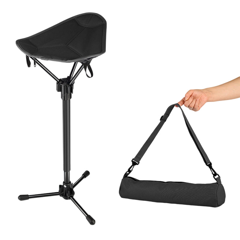 ⛺ 50 % Rabatt! Tragbarer Aluminium-Klapphocker – Leichter Sitz für Camping, Angeln & Outdoor-Aktivitäten
