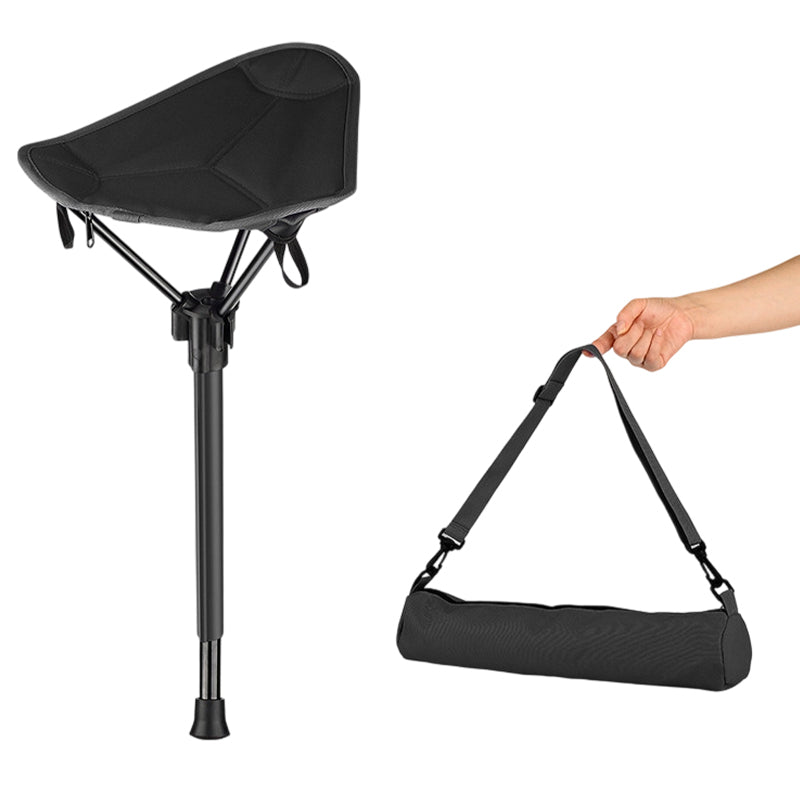 ⛺ 50 % Rabatt! Tragbarer Aluminium-Klapphocker – Leichter Sitz für Camping, Angeln & Outdoor-Aktivitäten