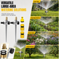 🌱 50 % Rabatt! Rotierender Gartensprinkler mit Messingdüse – Metall Rasensprenger für gleichmäßige Gartenbewässerung