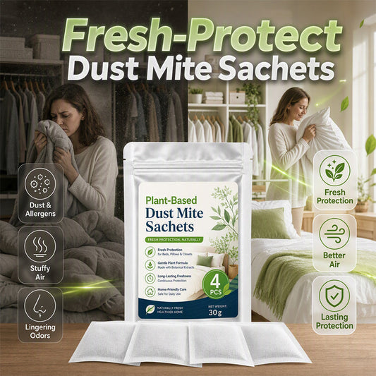 🌿 50% RABATT! 🌸 Milbenabwehr-Beutel mit Pflanzenformel – für Bett, Kissen, Matratze & Kleiderschrank, frischer Duft