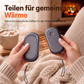 📢📢50% RABATT !!⏰Magnetischer, teilbarer 2-in-1 wiederaufladbarer Handwärmer – Mini tragbarer USB-Elektro-Handwärmer