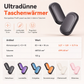 📢📢50% RABATT !!⏰Magnetischer, teilbarer 2-in-1 wiederaufladbarer Handwärmer – Mini tragbarer USB-Elektro-Handwärmer