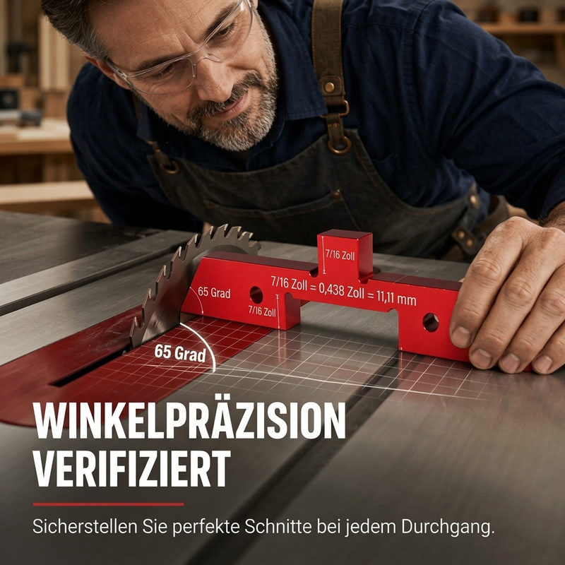 Einstellblöcke aus Aluminiumlegierung für die Holzbearbeitung