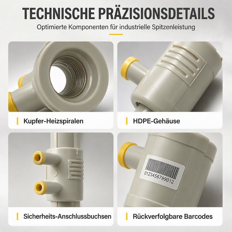 🔧 50 % RABATT💧 Elektroschweiß-Reparaturmuffe Rohrverbindungsteil, zuverlässiges Rohrverbindungsstück für Wasser- und Gasleitungen