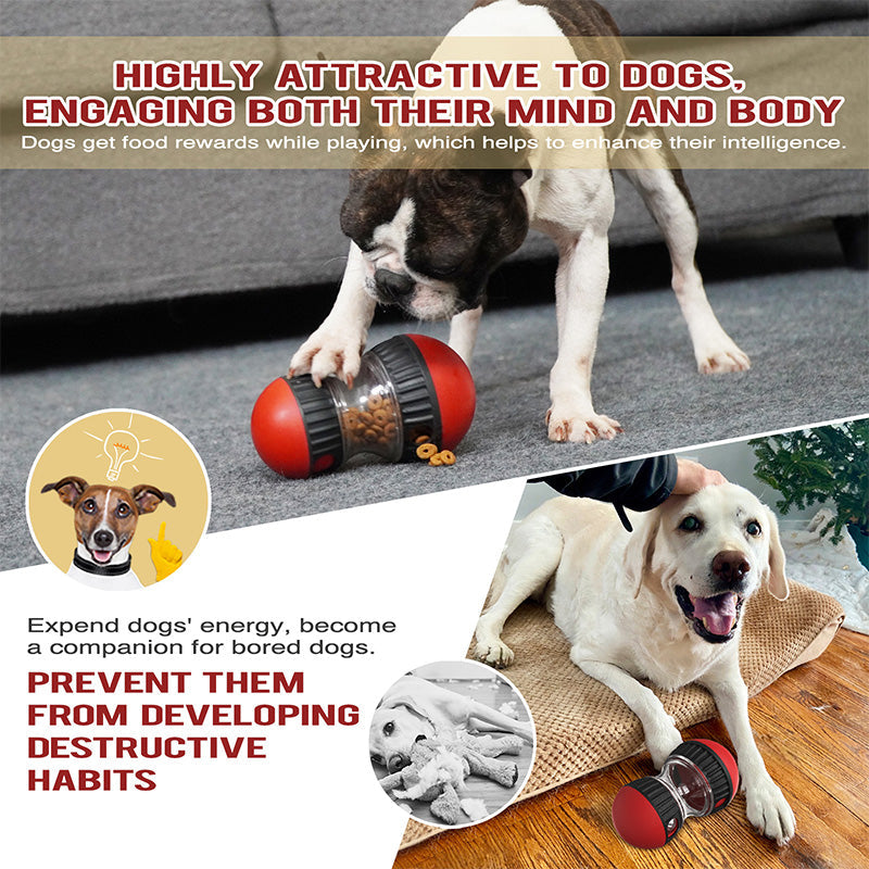 🐶🔥 50% RABATT!  Drehbarer Futterball für Hunde – langsames Fressen & interaktives Spielzeug, fördert die geistige Beschäftigung