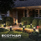 🏡 50 % Rabatt ! Solarbetriebene Deko-Leuchte für Garten & Terrasse, warmes Licht, kabellos & wetterfest