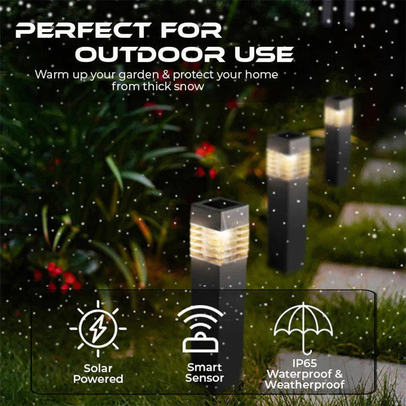 🏡 50 % Rabatt ! Solarbetriebene Deko-Leuchte für Garten & Terrasse, warmes Licht, kabellos & wetterfest