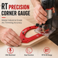 ⏰ 50% RABATT! 🔩 Frässchablone für Schrank-Ecken – Radius-Schablonen zum Abrunden, für Oberfräse & Kantenfräse