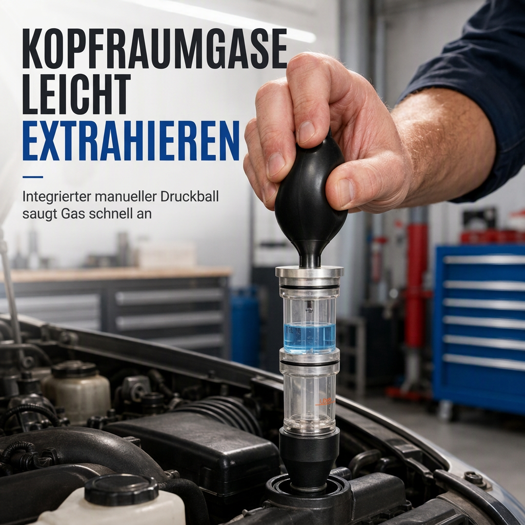 🔧  50% RABATT! 🚗 Lecksuchset für Benzin- & Dieselmotoren, schnelle Prüfung, inkl. Aufbewahrungstasche