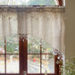 ⭐ Landhaus-Gardine mit Sternen – leichte Fenstervorhänge für Küche, Café & Zuhause