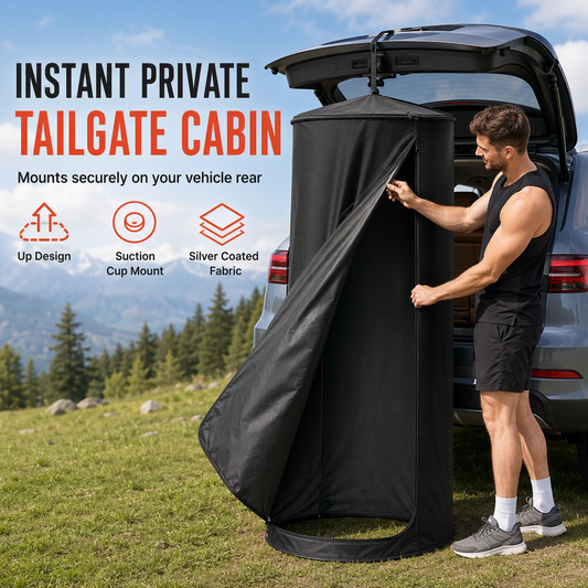 🏕️ Tragbare Schnellaufbau-Duschzelte für Auto & Camping – Sichtschutz, Umkleidekabine & Toilettenzelt