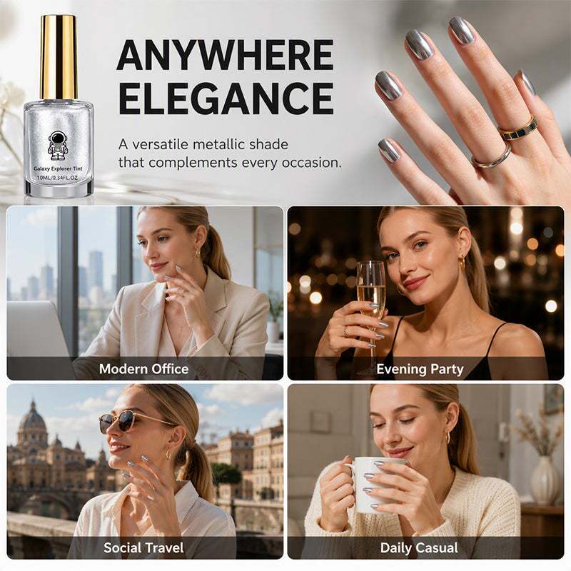 ⏰ Nur für kurze Zeit: 2 kaufen, 1 gratis 💅 Galaxy-Chrome-Nagellack, lufttrocknend ohne UV-Lampe, schnell trocknend