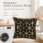 ⏰🛋️ 2 kaufen, 1 gratis – Goldgeprägter Kissenbezug, klassisch & elegant für Sofa & Zuhause