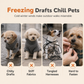 🐶 Wintermantel für Hunde mit integriertem Geschirr – warm, mit Reflektorstreifen, für kleine & mittlere Hunde