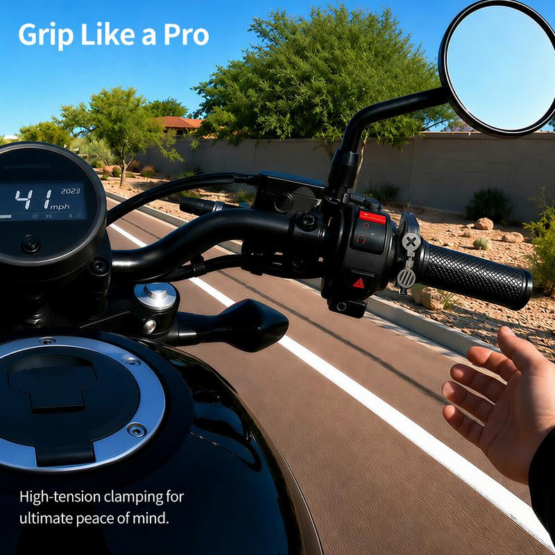 🏍️ 50 % Rabatt ! 🛣️Gasgriff-Feststeller für Motorräder – Tempomat-Assistent, reduziert Ermüdung & hält Geschwindigkeit konstant