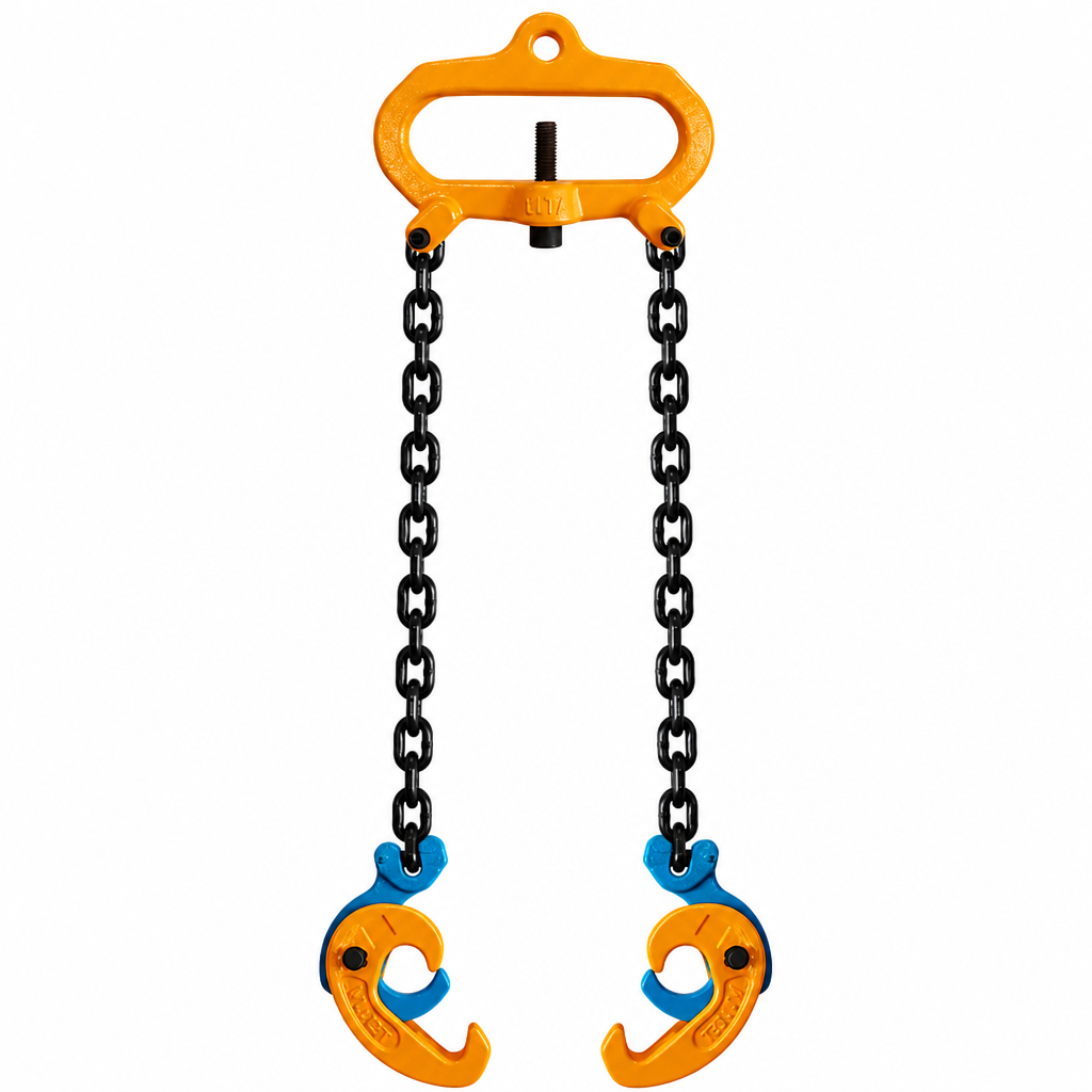 Heavy Duty Oil Drum Lifting Clamp Forklift and Crane Drum Lifter for Steel Metal Drums Die Forged Drum Handling Tool