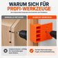 🔧 1 kaufen, 1 gratis – Montagehilfe für Kleiderschränke, stufenförmige Bohrlehre für präzise Lochausrichtung