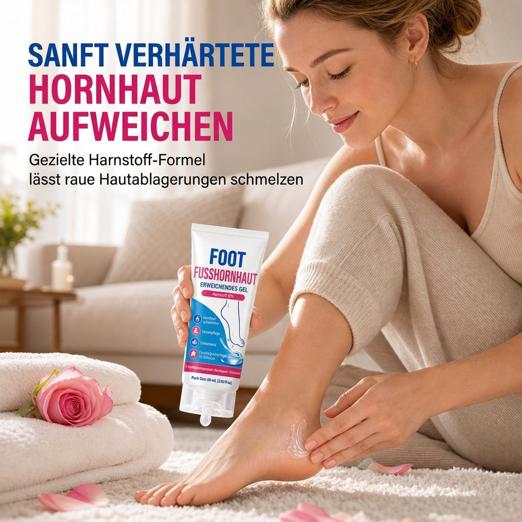 🦶 2 kaufen, 1 gratis! Urea-Fußgel – Feuchtigkeit, Peeling & Schutz vor Rissen in einem💧