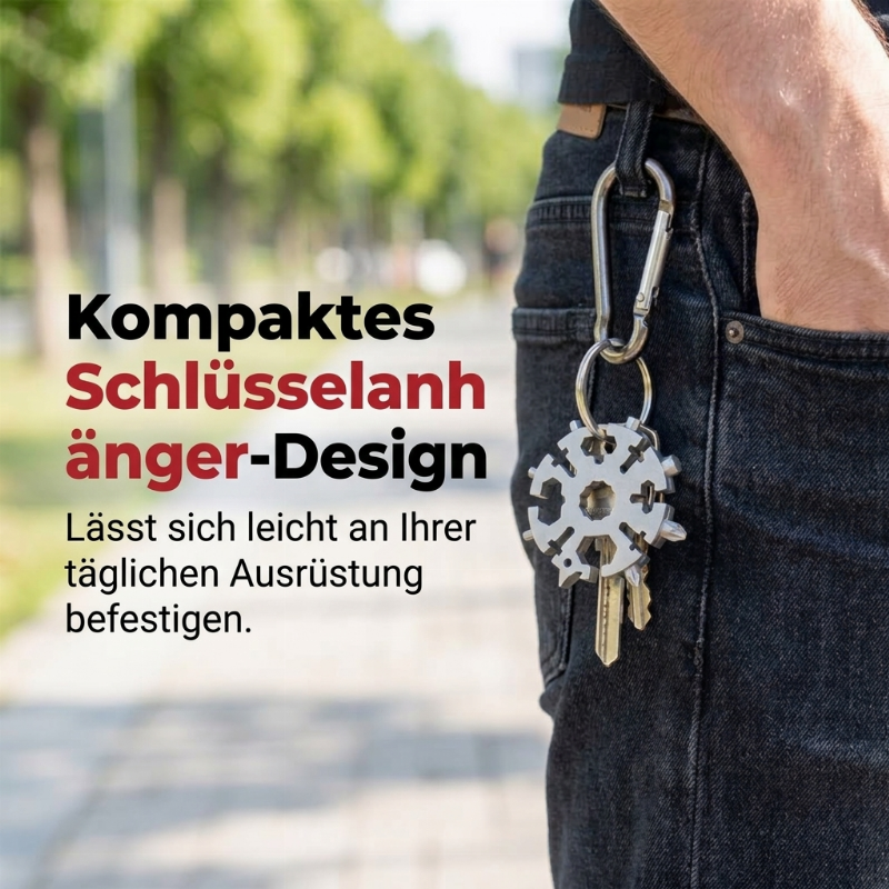 20-in-1 Schneeflocken-Multitool