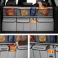 🚗 Große Kofferraum-Organizer-Tasche – multifunktionaler Sitzlehnen-Organizer mit Netz, für mehr Ordnung im Auto