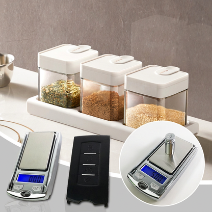 ⚖️🫘 Mini-Taschenwaage im Autoschlüssel-Design – 0,01 g Genauigkeit, ideal für Kaffeebohnen, Gewürze & Barista-Zubehör