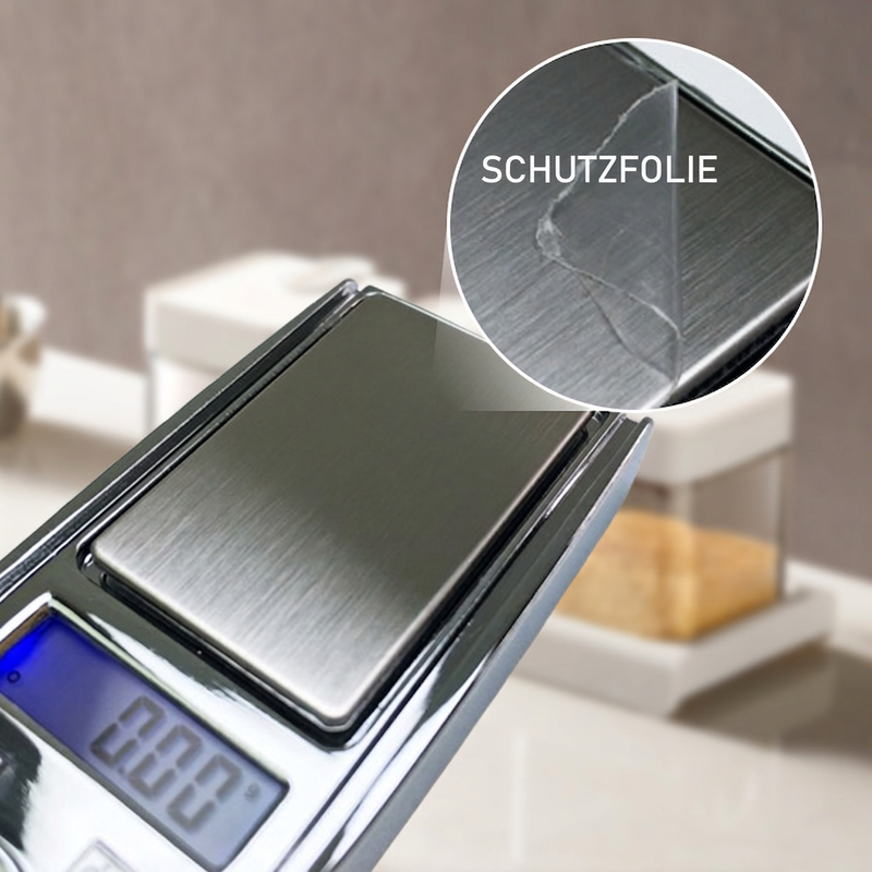 ⚖️🫘 Mini-Taschenwaage im Autoschlüssel-Design – 0,01 g Genauigkeit, ideal für Kaffeebohnen, Gewürze & Barista-Zubehör