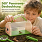 🐛 Tragbarer Insektenbeobachter für Kinder – Cartoon-Design, mit Lupe & Griff, für Naturerkundung & Outdoor-Abenteuer