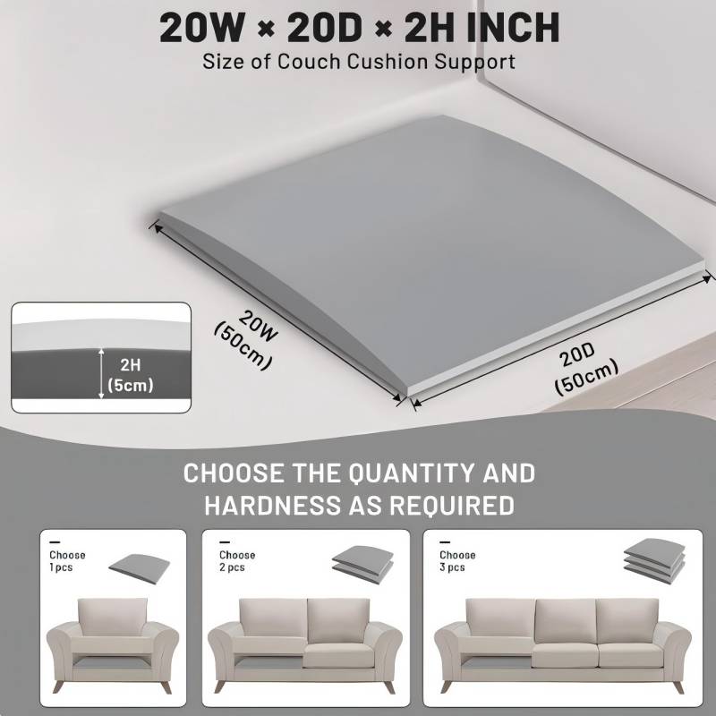 🔥Early Black Friday – Deals starten jetzt!💰🛋️ Sofakissen-Stütze gegen Durchsitzen – 40D-Schaumstoff, zuschneidbar & wie neu sitzen