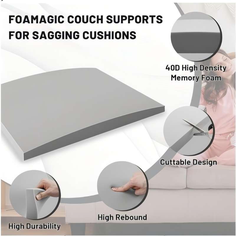 🔥Early Black Friday – Deals starten jetzt!💰🛋️ Sofakissen-Stütze gegen Durchsitzen – 40D-Schaumstoff, zuschneidbar & wie neu sitzen