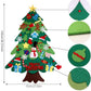 🎁 50% RABATT! 🎄 DIY-Filz-Weihnachtsbaum-Set – kleberfrei, wiederverwendbar & für Kleinkinder geeignet