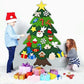 🎁 50% RABATT! 🎄 DIY-Filz-Weihnachtsbaum-Set – kleberfrei, wiederverwendbar & für Kleinkinder geeignet