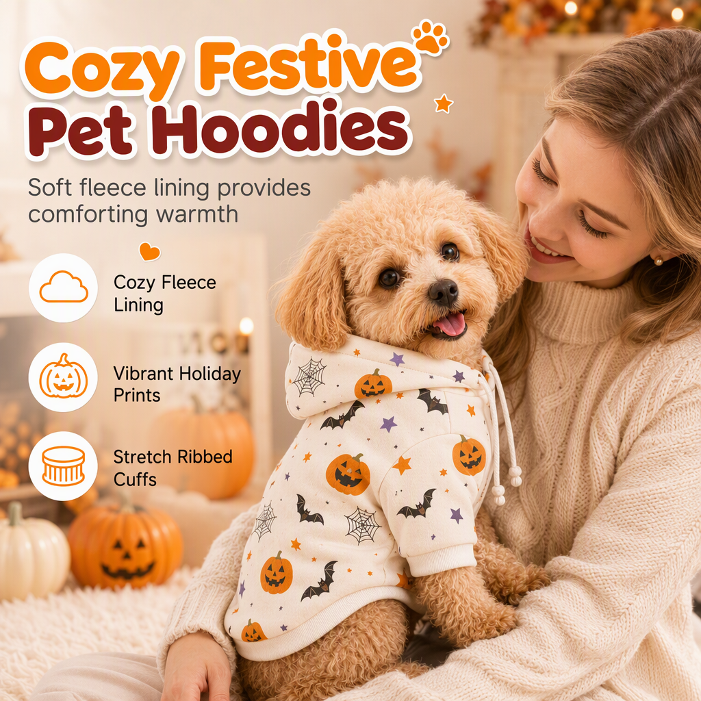 🐶 Tie-Dye Hundepullover für Herbst & Winter – warmes Pet-Sweatshirt, bequem & stylisch für kleine & mittlere Hunde🍂