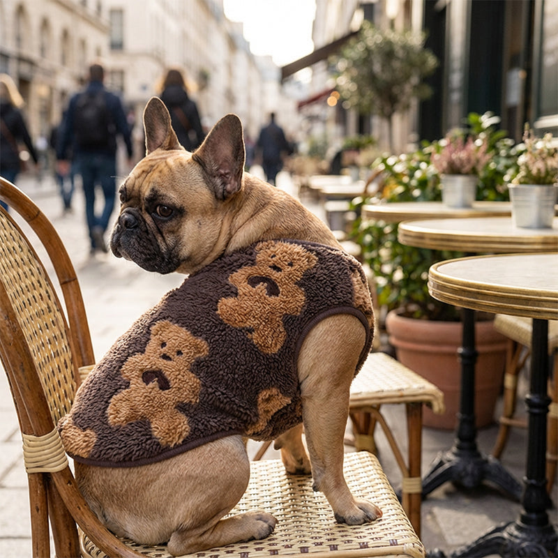 🐶 Warme Winterjacke für Hunde – gefüttert & haarfrei, kuschelig & schützend für kalte Herbst- & Wintertage