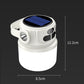 🔦 LED Solar-Campinglampe – wiederaufladbar & langlebig, ideal für Camping, Outdoor & Notfälle