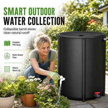 💧 Tragbarer faltbarer Wasserkanister 50L – platzsparende Wasseraufbewahrung für Camping, Outdoor & Notfälle