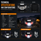🔦 50% Rabatt – USB-Stirnlampe mit Bewegungssensor & Rotlicht, wiederaufladbar & ideal für Outdoor