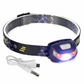 🔦 50% Rabatt – USB-Stirnlampe mit Bewegungssensor & Rotlicht, wiederaufladbar & ideal für Outdoor