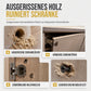 🔧 Scharnier-Basis für Schranktüren – vorgemontiertes Set mit Dübel & Schrauben für Möbelbeschläge
