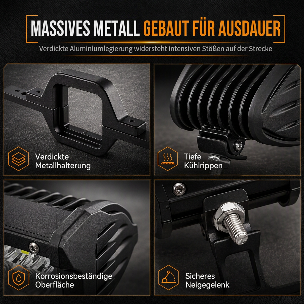 🚙 50% Rabatt 💡LED-Arbeitsscheinwerfer für Anhängerkupplung, Rückfahrscheinwerfer für Pickup & SUV