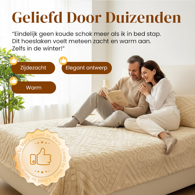 🛏️ Einzelnes Spannbettlaken aus Milchfaser-Plüsch – 360° rundum elastisch & kuschelig weich