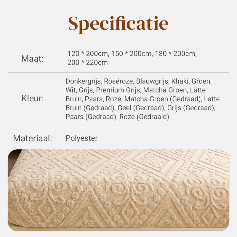 🛏️ Einzelnes Spannbettlaken aus Milchfaser-Plüsch – 360° rundum elastisch & kuschelig weich