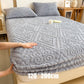 🛏️ Einzelnes Spannbettlaken aus Milchfaser-Plüsch – 360° rundum elastisch & kuschelig weich