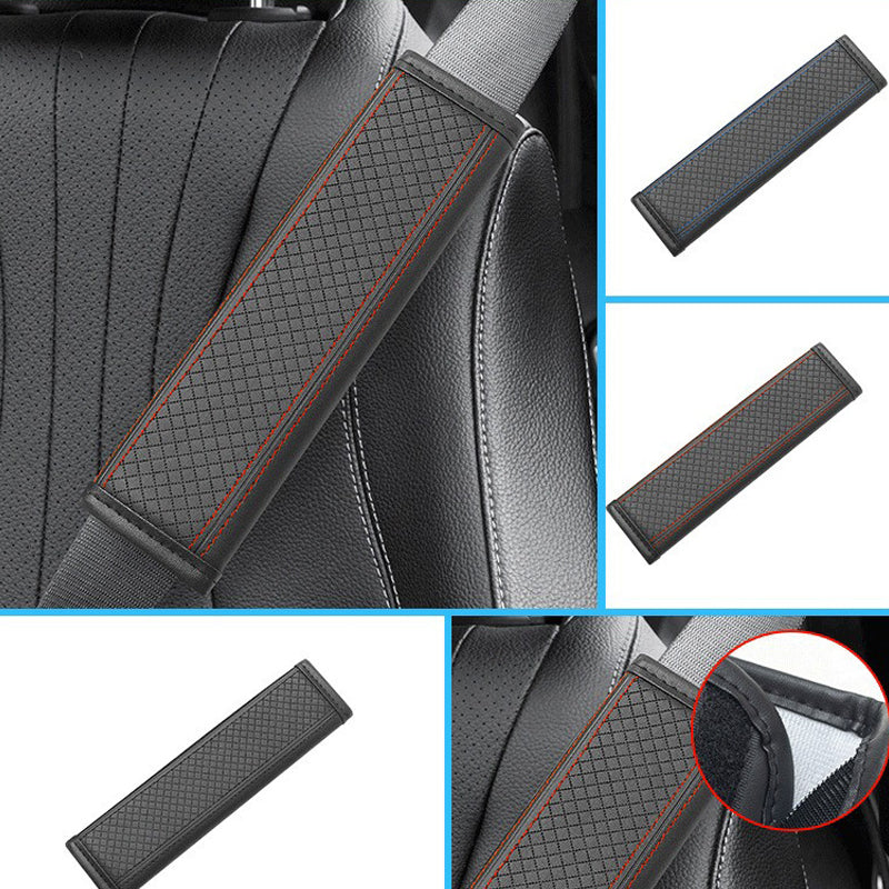 🚗 50% RABATT! 🛡️ Sicherheitsgurt-Polster – PU-Leder, weich & atmungsaktiv ✨