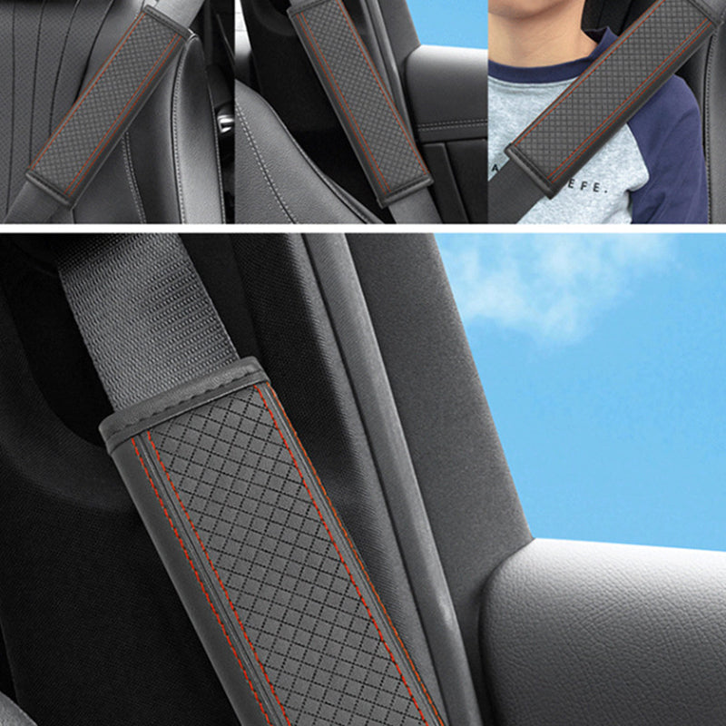 🚗 50% RABATT! 🛡️ Sicherheitsgurt-Polster – PU-Leder, weich & atmungsaktiv ✨