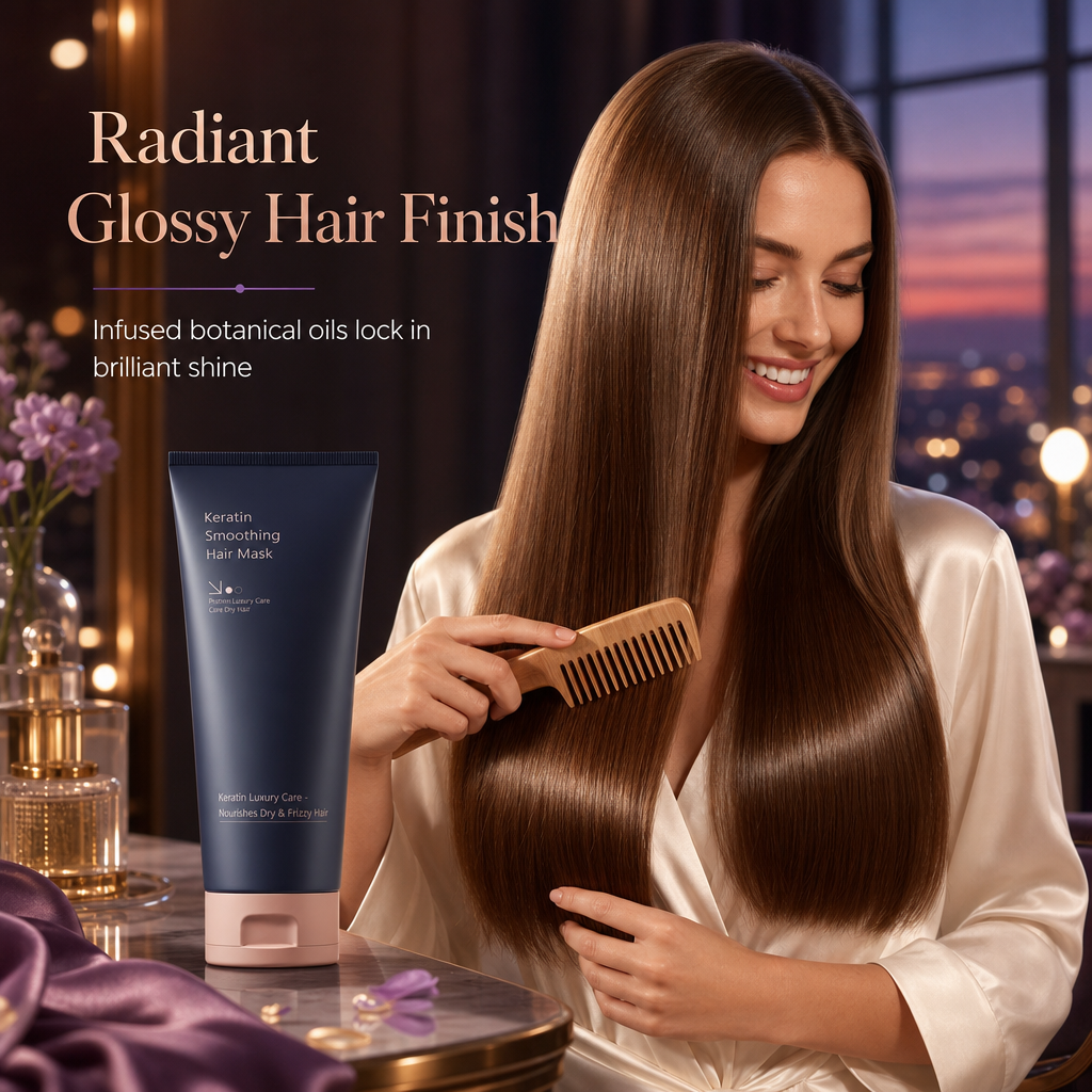 💆‍♀️ Keratin Haarmaske – pflegt & repariert trockenes, strapaziertes & frizziges Haar