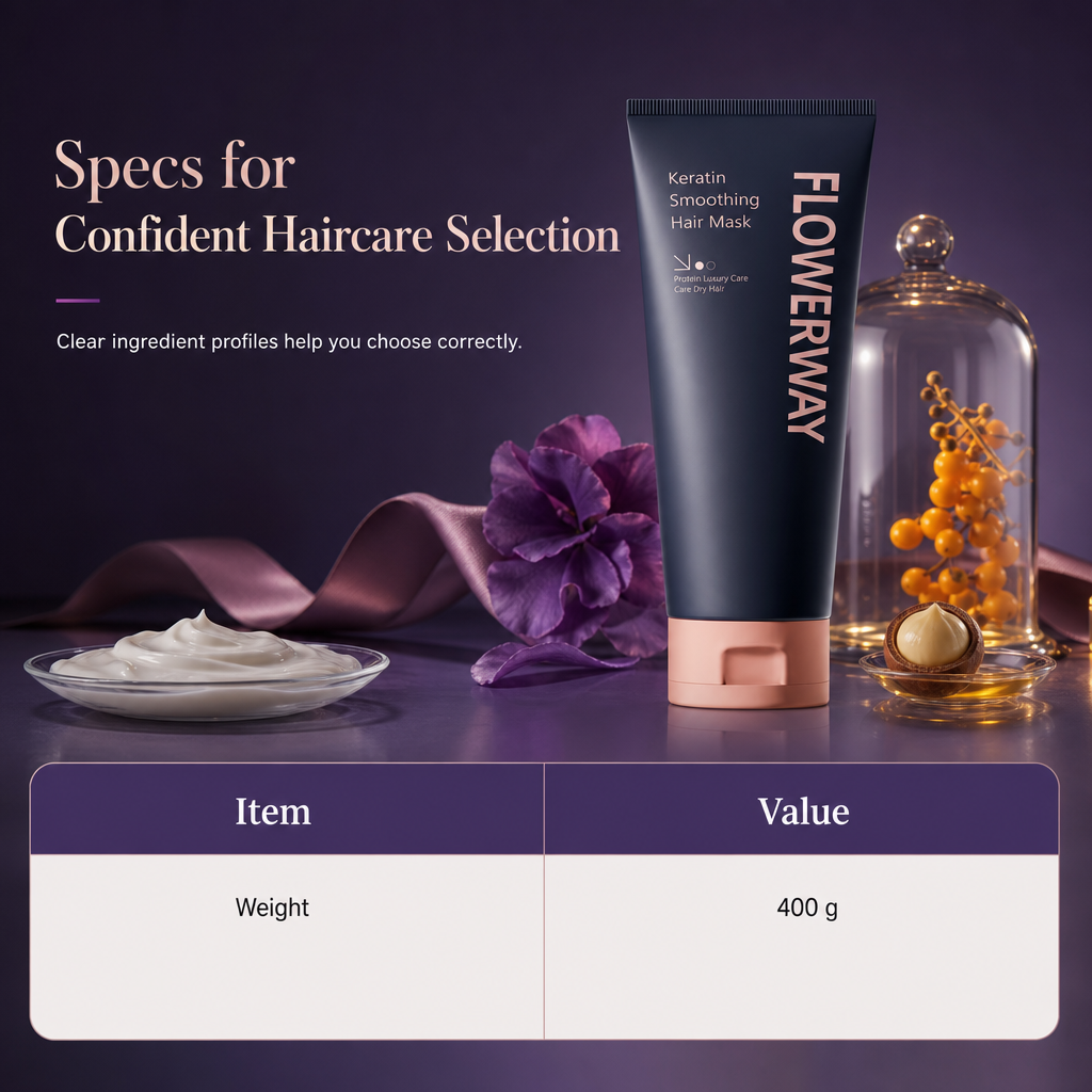 💆‍♀️ Keratin Haarmaske – pflegt & repariert trockenes, strapaziertes & frizziges Haar