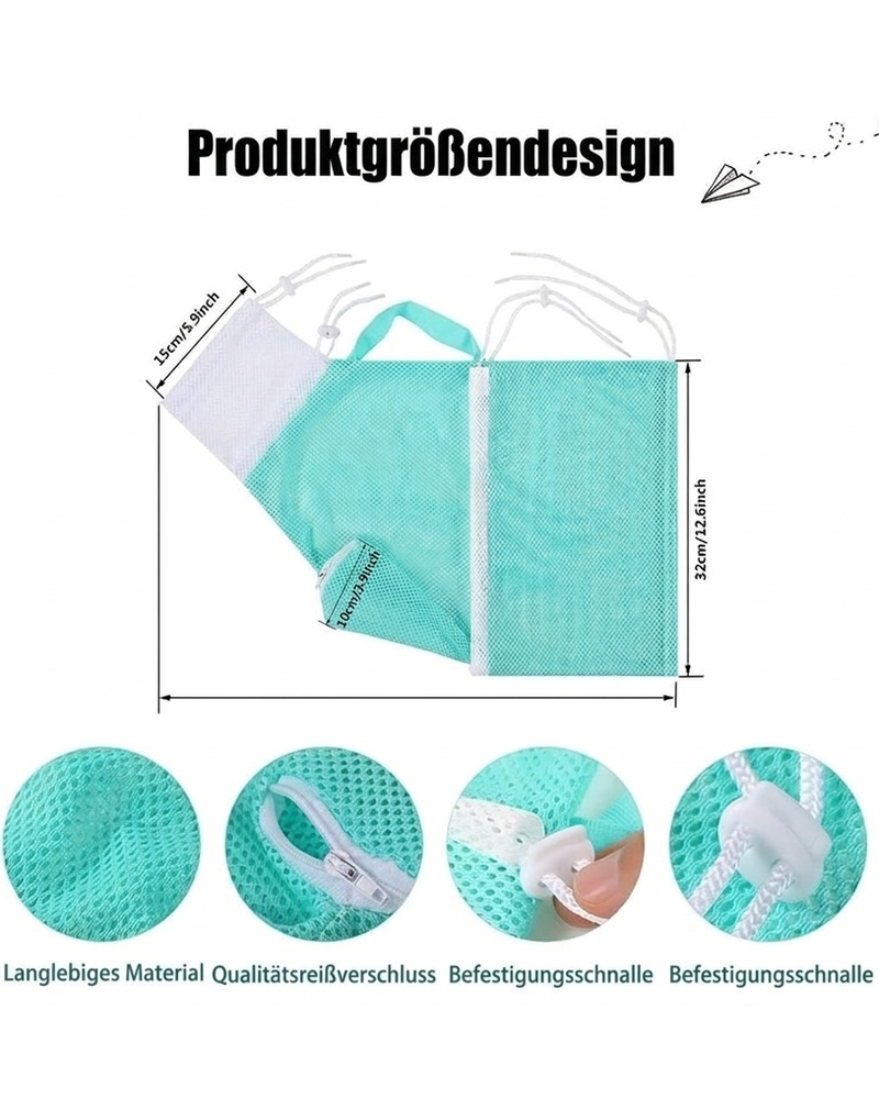 🐱 Katzenbadetasche mit Anti-Kratz-Schutz – für Baden, Krallenschneiden & Pflege, sicher & stressfrei