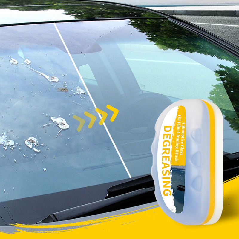 🚗 2 kaufen, 1 gratis! ✨🧽Auto-Glasreiniger-Bürste für Windschutzscheibe & Fenster – entfernt Ölfilm mühelos