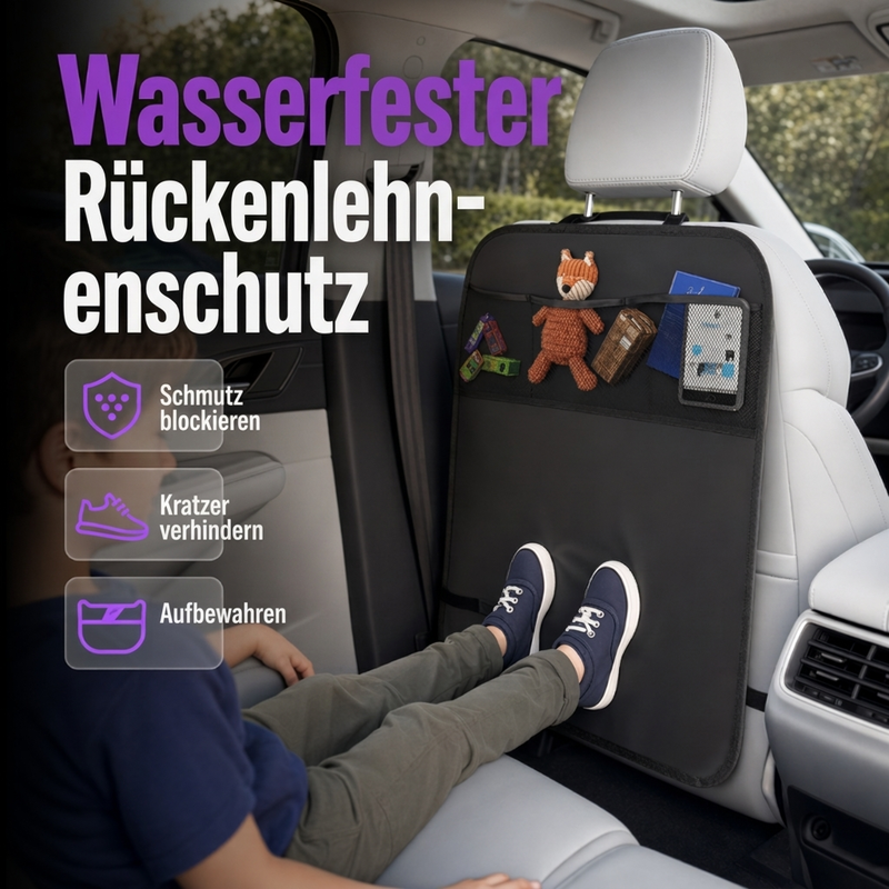 📢📢50% RABATT !!⏰Schutzmatte gegen Kickspuren für den hinteren Autositz